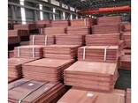 High quality copper cathode 99.99 % pure copper sheet supplier - фото 6