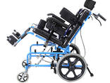 Medical Manual Wheelchairs for Cerebral Palsy Children Adjustable Headrest Lightweigh - photo 3