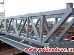 Welding steel structures, construction.